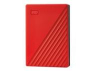 WD My Passport 4TB portable HDD USB3.0 USB2.0 compatible Red Retail