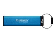 KINGSTON 8GB USB-C IronKey Keypad 200C FIPS 140-3 Lvl 3 Pending AES-256
