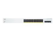 CISCO Business Switching CBS220 Smart 24-port Gigabit PoE 195W 4x10G SFP+ uplink