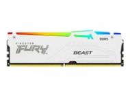 KINGSTON FURY Beast 32GB DIMM 5200MT/s DDR5 CL36 White RGB EXPO 