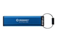 KINGSTON 512GB IronKey Keypad 200 FIPS 140-3 Lvl 3 Pending AES-256 Encrypted