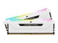 CORSAIR DDR4 16GB 2x8GB 3600Mhz DIMM CL18 VENGEANCE RGB PRO SL White 1.35V XMP 2.0