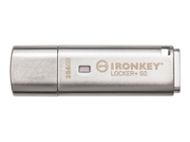 KINGSTON 256GB IronKey Locker Plus 50 AES Encryption USBtoCloud