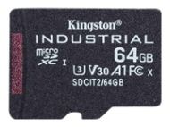 KINGSTON 64GB microSDXC Industrial C10 A1 pSLC Card Single Pack w/o Adapter