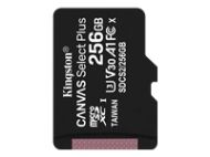 KINGSTON 256GB microSDXC Canvas Select Plus 100R A1 C10 Single Pack w/o ADP