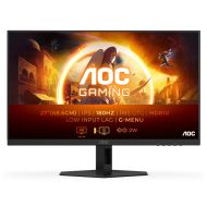 Монитор AOC 27G4XE, 27" IPS WLED, 1920x1080@180Hz, 1ms GtG, 0.5ms MPRT, 300cd m/2, 1000:1, 80M:1 DCR, Adaptive Sync, FlickerFree, Low Blue Mode, 2Wx2, Tilt, 2xHDMI, DP