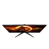 Монитор AOC 24G2SPAE/BK, 23.8" IPS WLED, 1920x1080@165Hz, 4ms GtG, 1ms MPRT, 300cd/m2, 1000:1, DCR 80M:1, AdaptiveSync, FlickerFree, Low Blue Mode, 2Wx2, Tilt, D-SUB, HDMI, DP