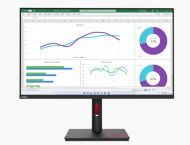 Монитор Lenovo ThinkVision T32h-30 31.5" IPS, WLED, 16:9, 2560x1440, 4ms, 1000:1, 60Hz, 350 cd/m2, USB-C, HDMI, DP, RJ45, Tilt, Swivel, Pivot, Height Adjust Stand