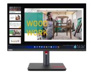 Монитор Lenovo ThinkVision P24q-30 23.8", IPS, AG, WLED, 4 ms, 300 cd/m2, 1000:1, 2560x1440, 60Hz, Tilt, Swivel, Pivot, Height Adjust Stand, HDMI, DP, 5 x USB