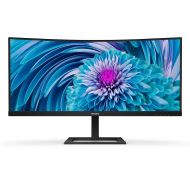 Монитор Philips 346E2CUAE, 34" Curved 1500R VA WLED, 3440x1440@100Hz, 4ms GtG, 1ms MPRT, 300cd m/2, 3000:1, Mega Infinity DCR, Adaptive Sync, FlickerFree, Low Blue Mode, 5Wx2, Tilt, Height Adjust, HDMI, DP, USB hub