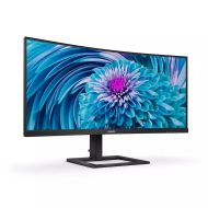 Монитор Philips 346E2CUAE, 34" Curved 1500R VA WLED, 3440x1440@100Hz, 4ms GtG, 1ms MPRT, 300cd m/2, 3000:1, Mega Infinity DCR, Adaptive Sync, FlickerFree, Low Blue Mode, 5Wx2, Tilt, Height Adjust, HDMI, DP, USB hub