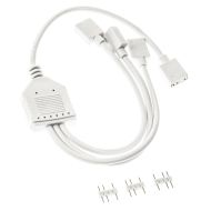 Кабел Kolink ARGB 1-3 Сплитер - 30 cm Бял