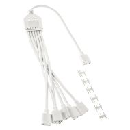Кабел Kolink ARGB 1-6 Сплитер - 30 cm Бял