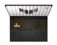 Лаптоп Asus TUF F16 FX608JH-RV010, Intel i5-13450HX 2.4 GHz 20M Cache, up to 4.6 GHz, 10 core 16" WUXGA (1920X1200), 16:10 Bend+300nits 16:9,144 Hz, 16GB DDR5 5200 so-dim, 512GB PCIe 4.0,RTX 5050 8GB GDDR6, Wi-Fi 6e,Backlit Chiclet Kbd 1-Zone RGB, no OS, 