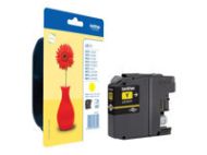 BROTHER LC-121 ink cartridge yellow standard capacity 300 pages 1-pack blister without alarm