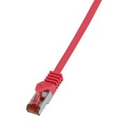 Patch cable S/FTP Cat.6 3m, Pink, CQ2069S