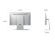 Монитор Samsung LS27FG900XU 27" Odyssey 3D G90XF 4K 165Hz IPS  16:9 3840 x 2160 Display Port  HDMI USB Hub, Silver