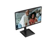 Монитор AOC 24E4U, 23.8" IPS WLED, 1920x1080@120Hz, 4ms GtG, 300cd m/2, 1500:1, 20M:1 DCR, Adaptive Sync, FlickerFree, Anti Blue Light, 2Wx2, Tilt, Height Adjust, Pivot, Swivel, D-SUB, HDMI, USB Hub