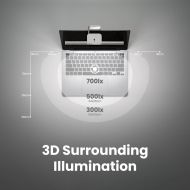 Лампа за четене за лаптоп BenQ LaptopBar - Черно