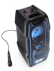 Тонколони Speakers PS-929, Xparty SING Party  2 x 6.5? speaker drivers + 2x2? tweeters, max power output 180 W, 13 h play time by built in battery, Splashproof (IPX4), True wireless Stereo, 3.5mm Aux-in and USB MP3 playback with charging function, Bluetoo