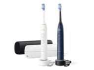 PHILIPS 2pcs toothbrush Sonicare HX7429/01 blue and white