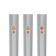 HAMA LED Фенер FL350-C, презареждащ се, алуминиев, 4 режима + SOS