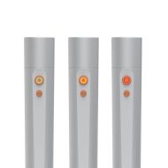 HAMA LED Фенер FL350-C, презареждащ се, алуминиев, 4 режима + SOS
