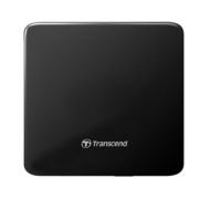 Оптично устройство Transcend 8X DVD±RW, Slim Type, USB 2.0 (Black), 13.9mm Thickness