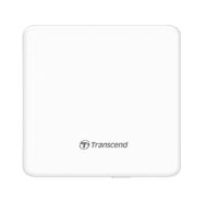 Оптично устройство Transcend 8X DVD±RW, Slim Type, USB 2.0 (White), 13.9mm Thickness