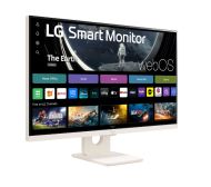 Монитор LG 27U511SA-W, 27" IPS Smart webOS23, 100Hz, 5ms, 1300:1, 250cd/m, FHD 1920x1080, ThinQ, sRGB 99%, HDR 10, HDMI, USB, Bluetooth, AirPlay 2, Speacers 5W x 2, Tilt, White
