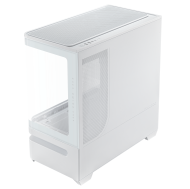 Кутия ASUS Prime AP202 ARGB mATX + 3 ARGB Вентилатора - White