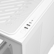 Кутия ASUS Prime AP202 ARGB mATX + 3 ARGB Вентилатора - White