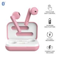 Слушалки TRUST Primo Touch Bluetooth Earphones Pink