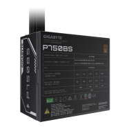 Захранващ блок Gigabyte P750BS, 750W, 80+ Bronze