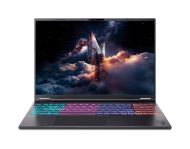 Лаптоп Acer Nitro 16S AI, AN16S-61-R352, AMD Ryzen AI 9 365 (10C/20T, up to 5.0GHz, 34MB), 16"WUXGA (2560x1600)IPS 180Hz,  1*16GB (1 slot free), 1024GB PCIe NVMe SSD, GeForce RTX 5070 8GB DDR7 848 AI TOPS, WiFi 6E, Micro SD, BT 5.3, No Os, Black