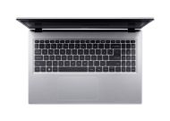 Лаптоп Acer Aspire Go 15, AG15-71P-52P2, Intel Core i5-13420H (8C/12T, up to 4.60GHz, 12 MB), 15.6" FHD IPS SlimBezel LCD, 16GB DDR5 4600MHz, 512GB PCIe NVMe SSD, Intel UMA, FHD Cam,WiFi 6, BT 5.2,  No OS, Pure Silver