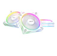 Комплект Вентилатори 3в1 ASUS PRIME MR120 ARGB Reverse White Edition
