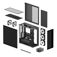 Кутия за компютър Arctic Xtender Mirror - Black Mid-Tower