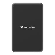 Външна батерия Verbatim Charge 'n' Go Essentials Power Bank Magnetic Wireless 10000mAh Black