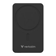 Външна батерия Verbatim Charge 'n' Go Essentials Power Bank Magnetic Wireless 5000mAh Black