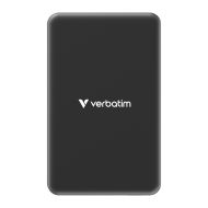 Външна батерия Verbatim Charge 'n' Go Essentials Power Bank Magnetic Wireless 5000mAh Black