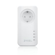 Мрежов компонент ZyXEL PLA6457, EU, TWIN, G.hn 2400 Mbps Pass-thru powerline