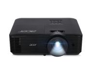 Мултимедиен проектор Acer Projector X1128i, DLP, SVGA (800 x 600), 4500 ANSI Lm, 20 000:1, 3D, Auto keystone, included wifi dongle, 24/7 operation, Wifi, HDMI, VGA in, RCA, RS232, Audio in/out, DC Out (5V/1A), 3W Speaker, 2.7kg, Black+Acer T82-W01MW 82.5"