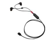 LENOVO Go Headset in-ear wired active noise cancelling USB-C thunder black Certified for Skype for Business Certified for MS Teams