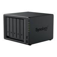 Мрежов сторидж Synology NAS DS1525+, за 5 диска, AMD Ryzen V1500B, 8GB DDR4 SODIMM
