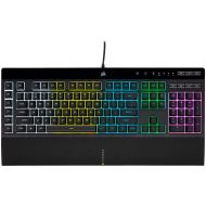 Геймърскa мембранна клавиатура Corsair K55 RGB Pro, USB