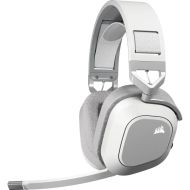 Геймърски слушалки с микрофон Corsair HS80 MAX White безжични и блутут PC/PS5/PS4