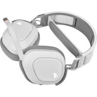 Геймърски слушалки с микрофон Corsair HS80 RGB White безжични PC/PS5/PS4