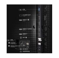 Телевизор Hisense, 100''  E7Q PRO,QLED Smart, FALD, 144Hz, 5000:1,Quantum Dot, Dolby vision ,Vidaa, ADS, Black