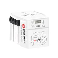 Skross универсален адаптер 220V , 30W, бял